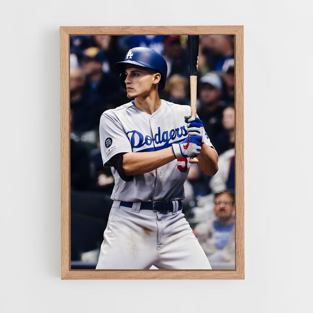 Poster Corey seager – affiche Baseball (vue 4)